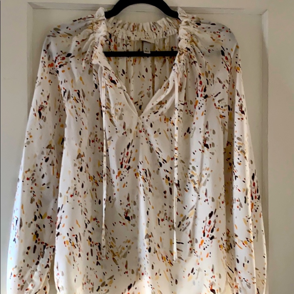 A New Day speckled peasant top - only worn once!